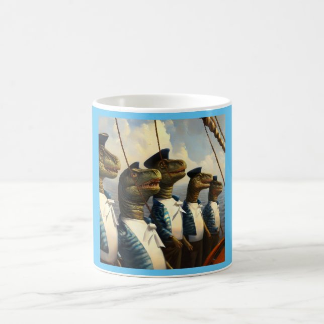 T Rexs Sailors Kaffemugg (Center)