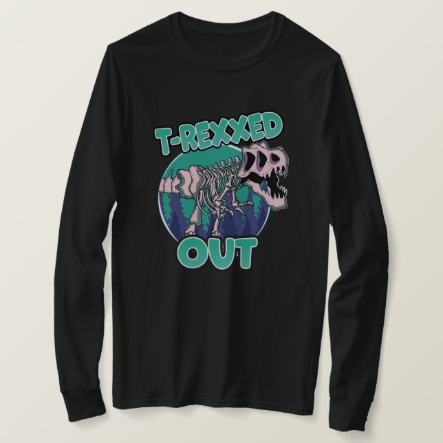 T-Rexxad dinosaur T Shirt (Design framsida)