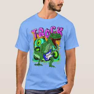 T Rock Spelar Gitarr Shirt