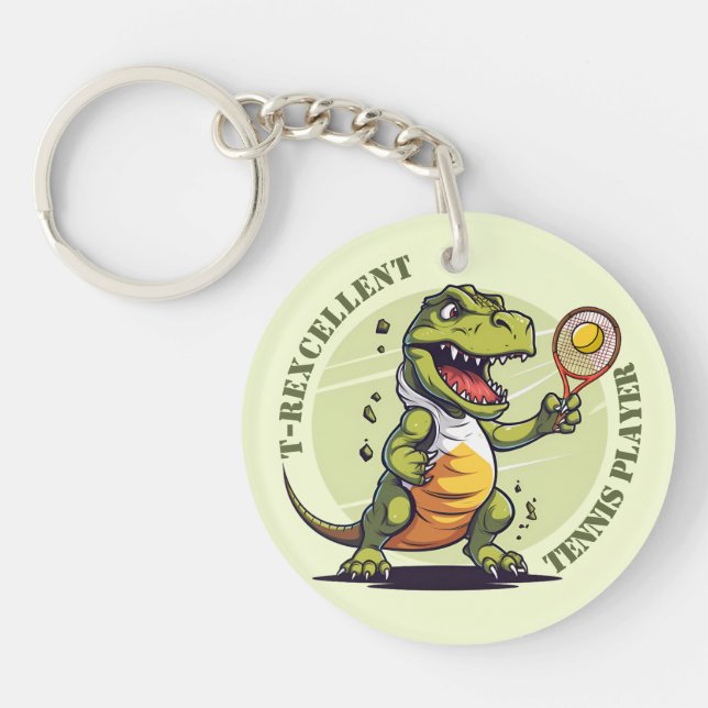 🎾 T-Rutmärkta tennis Player (Framsidan)