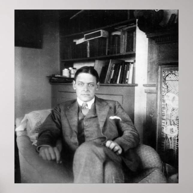 T.S. Eliot Poster (Framsidan)