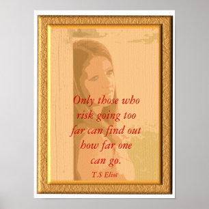 T.S Eliot _ Poster offert
