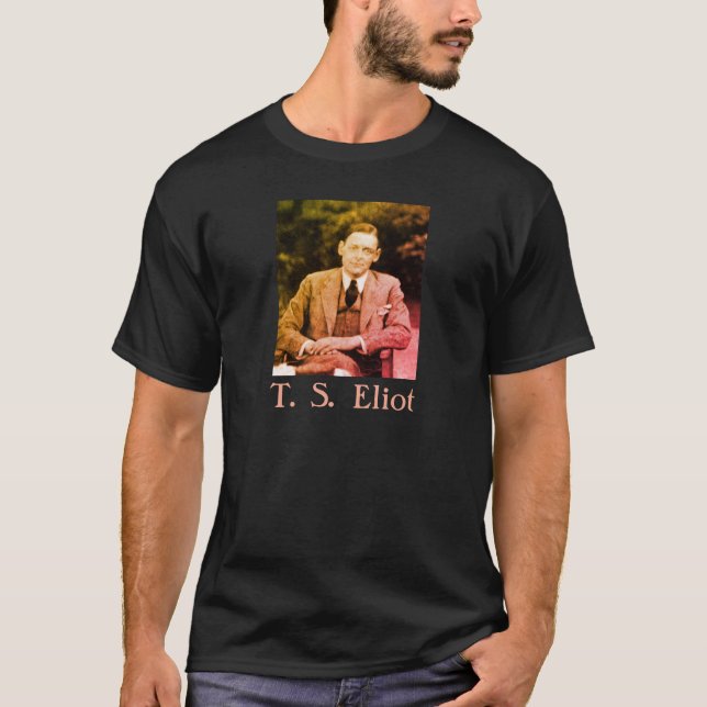 T. S. Eliot T Shirt (Framsida)