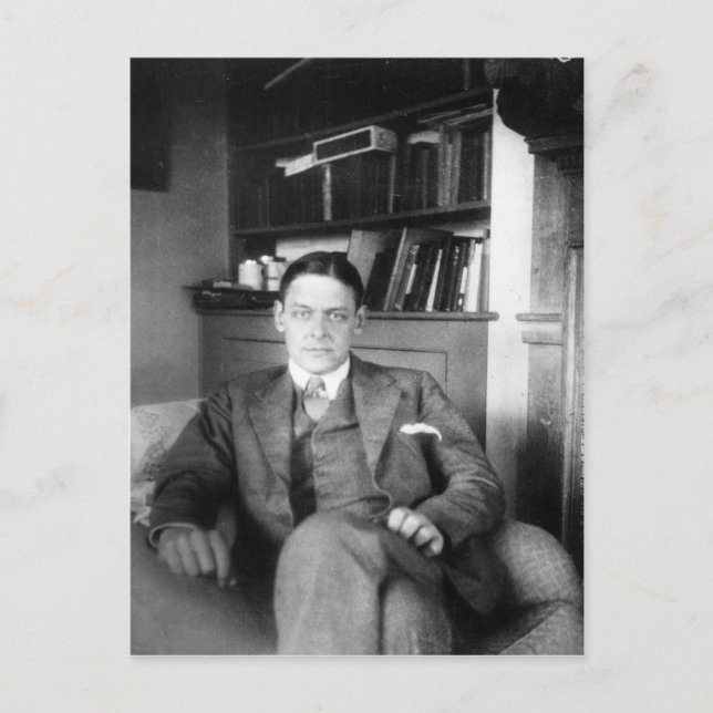 T.S. Eliot Vykort (Framsida)