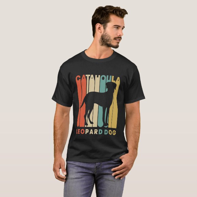 T-S för Silhouette för hund för T Shirt (Hel framsida)