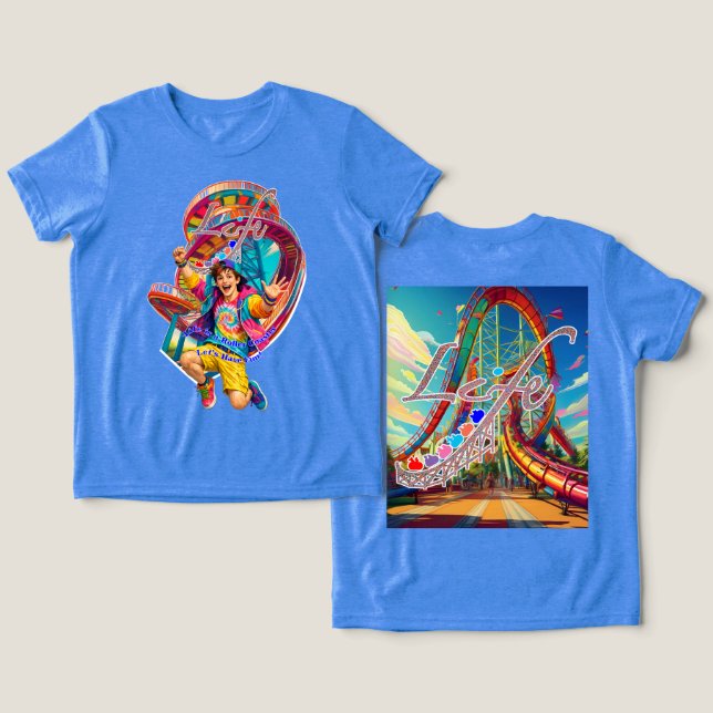 T-Shirt (Design fram och bak)