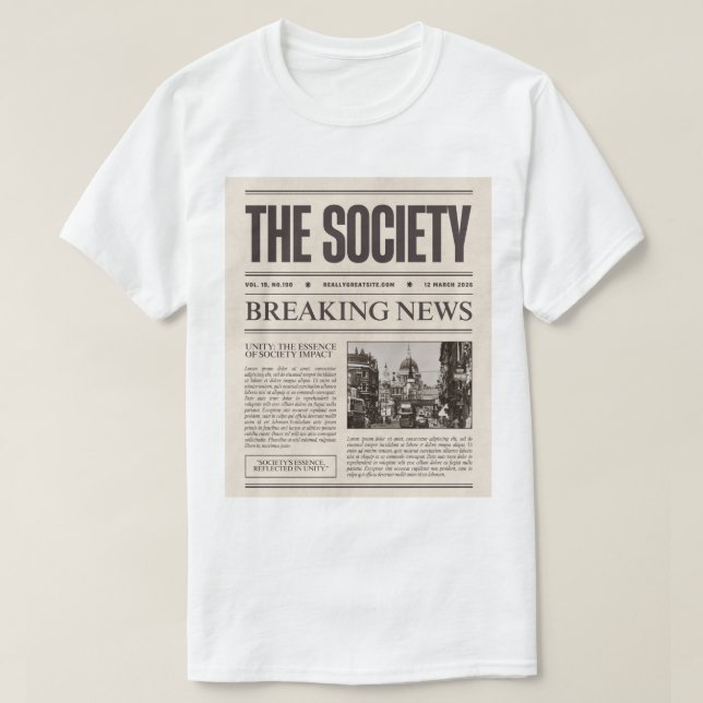  T SHIRT (Design framsida)