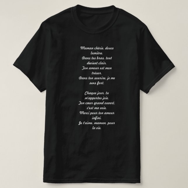 T-shirt  (Design framsida)