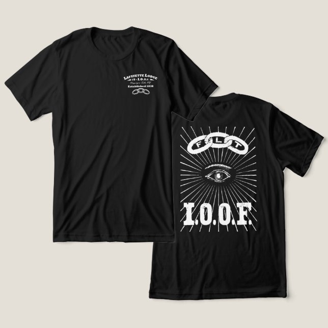 T-Shirt (Design fram och bak)