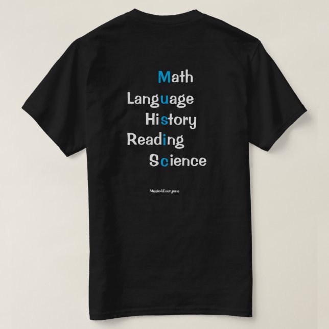 T-Shirt (Design baksida)