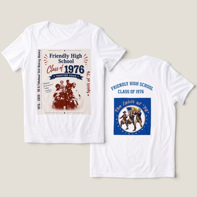 T-shirt (Design fram och bak)