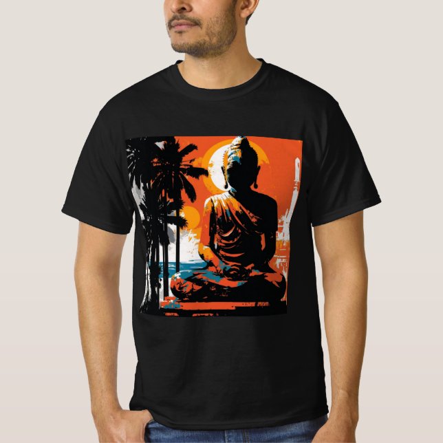 T-shirt abstract design unique (Framsida)