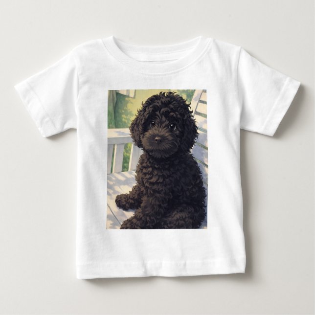 T-Shirt All Sizes Cute Puppy (Framsida)