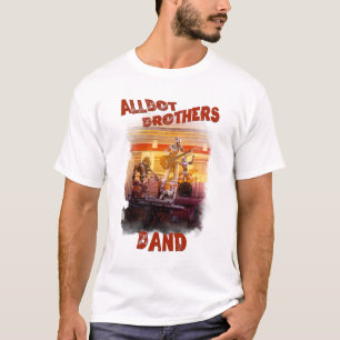 t-shirt allbot-bröder band/bobs saucer-reparation