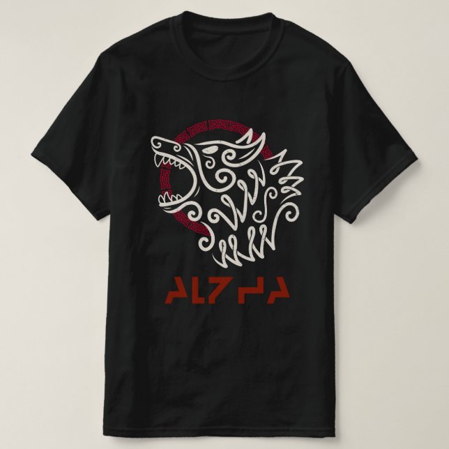 T-Shirt Alpha-Varg (Design framsida)