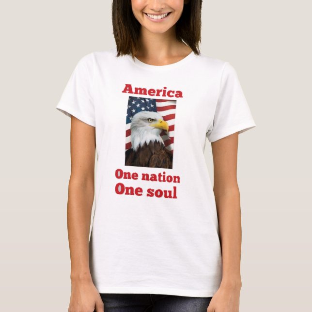 T-Shirt America 🇺 🇸 (Framsida)