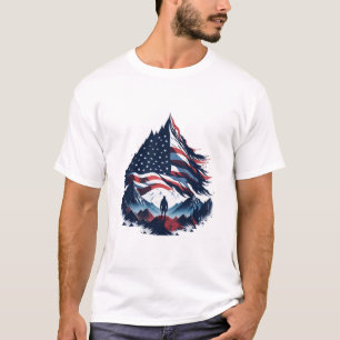 t-shirt american-soldaten tapet american flagga