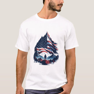 t-shirt american-soldaten tapet american flagga