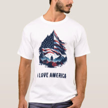 t-shirt american-soldaten tapet american flagga