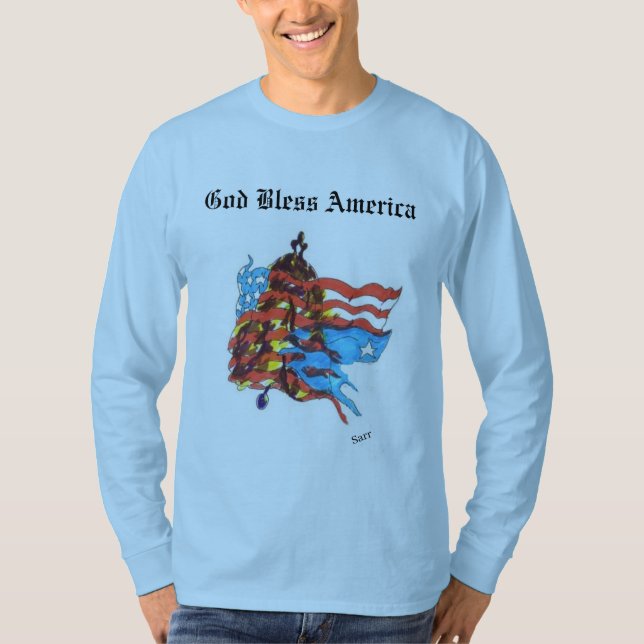 T-shirt: Amerika T Shirt (Framsida)