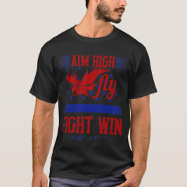 T-shirt är hög. Fly match-win