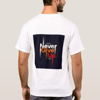 T-Shirt är mycket sen N- Ge UP Typografi