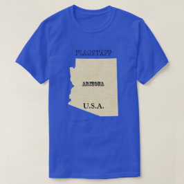 T-shirt - Arizona Karta med Town