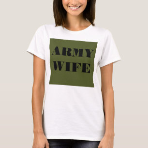 T-Shirt-arméns fru T-shirt