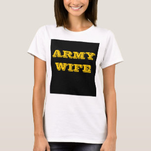 T-Shirt-arméns fru Tröja