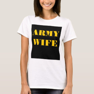 T-Shirt-arméns fru Tröja