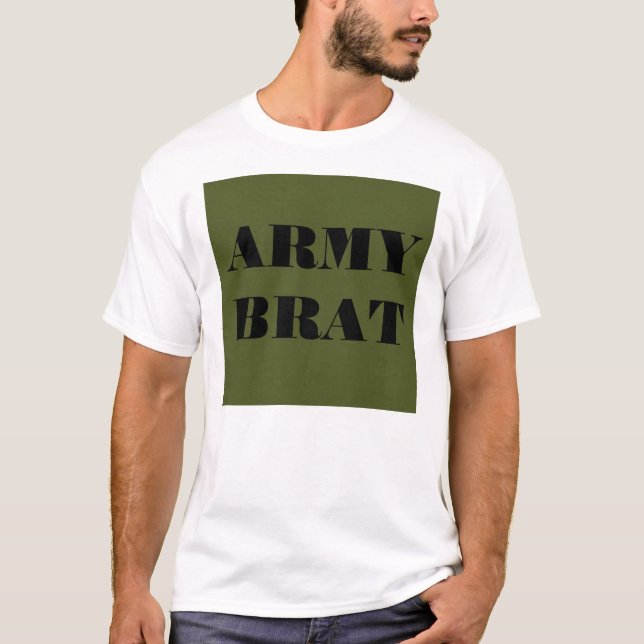 T-Shirt Army Brat (Framsida)