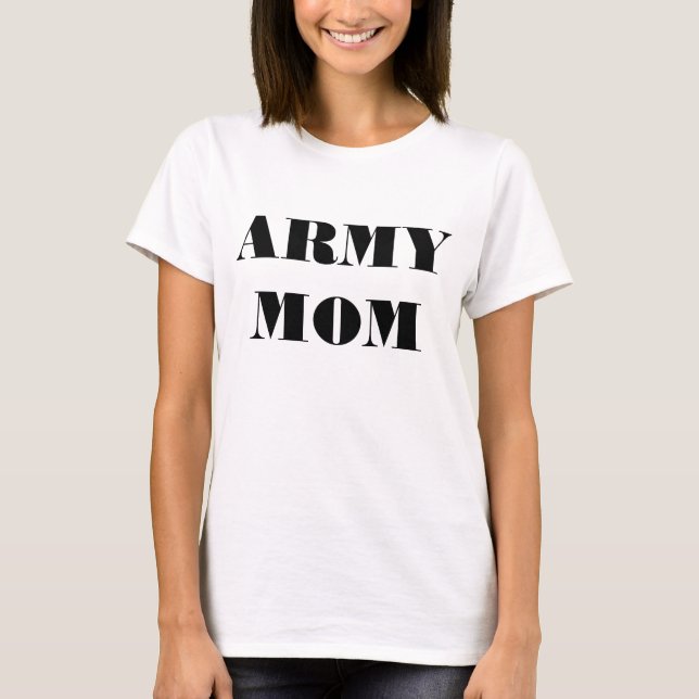 T-Shirt Army Mamma (Framsida)