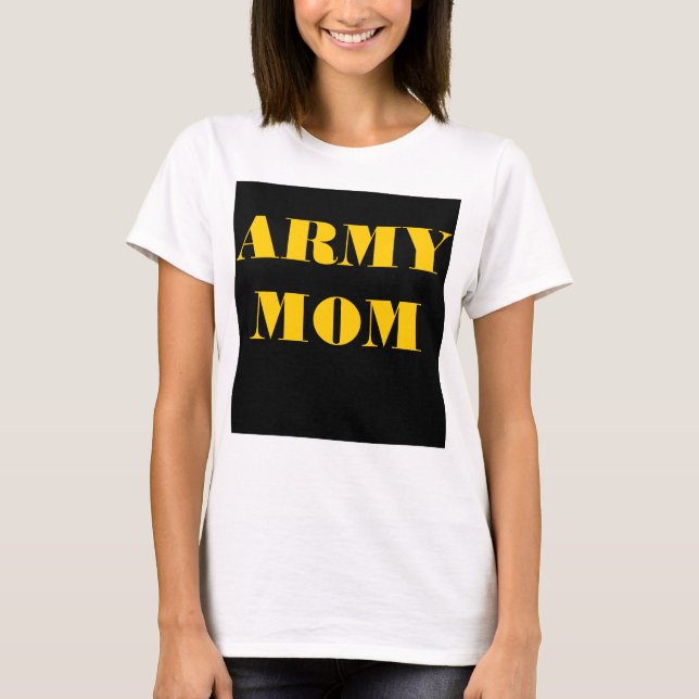 T-Shirt Army Mamma (Framsida)