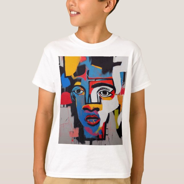 T-shirt art abstrait (Framsida)