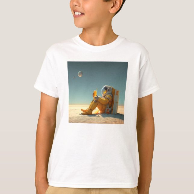 T-shirt astronaute (Framsida)