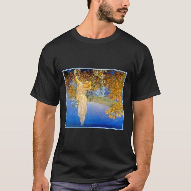 T-Shirt: Återbetalningar - av Maxfied Parrish T Shirt (Framsida)