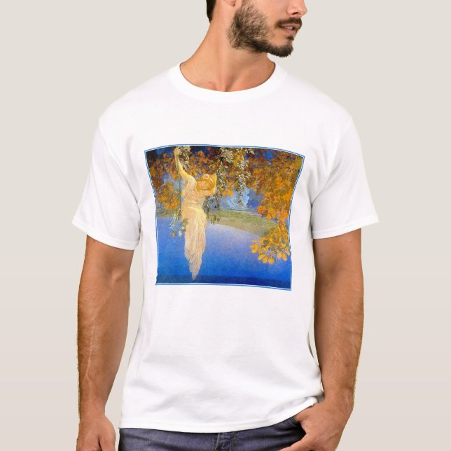 T-Shirt: Återbetalningar - av Maxfied Parrish T Shirt (Framsida)