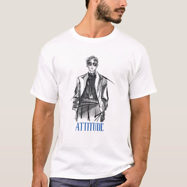 T-shirt Attitude: Shaping Success and Happiness" (Framsida)