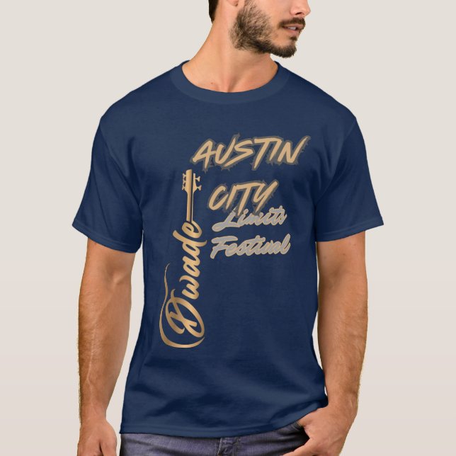 T-Shirt Austin City Limits Festival (Framsida)