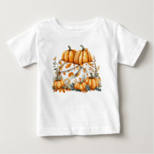 T-Shirt-Autumn Baby Shower Jersey T Shirt