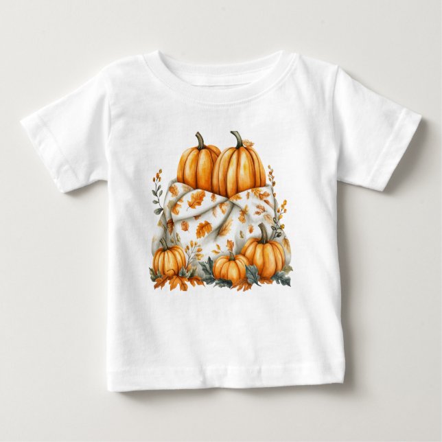 T-Shirt-Autumn Baby Shower Jersey T Shirt (Framsida)