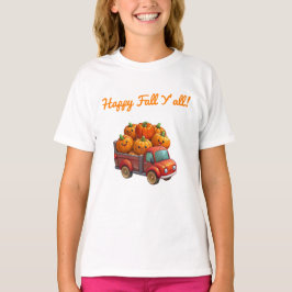 T-Shirt-Autumn T-Shirt för flickor
