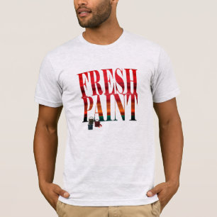 T-shirt av färsk färg