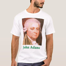 T-Shirt av president John Adams
