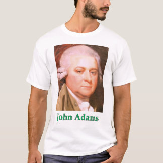 T-Shirt av president John Adams