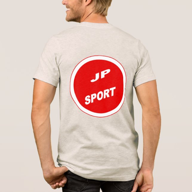 T-shirt avoine dos homme  JAPAN  SPORT (Baksida)