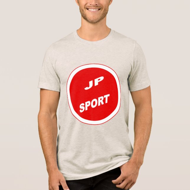 T-shirt avoine homme  JAPAN  SPORT  (Framsida)