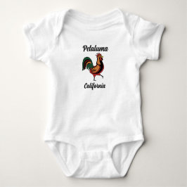 T-Shirt Baby Bodydress Petaluma California Tupp