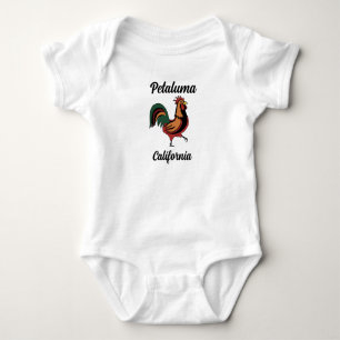 T-Shirt Baby Bodydress Petaluma California Tupp