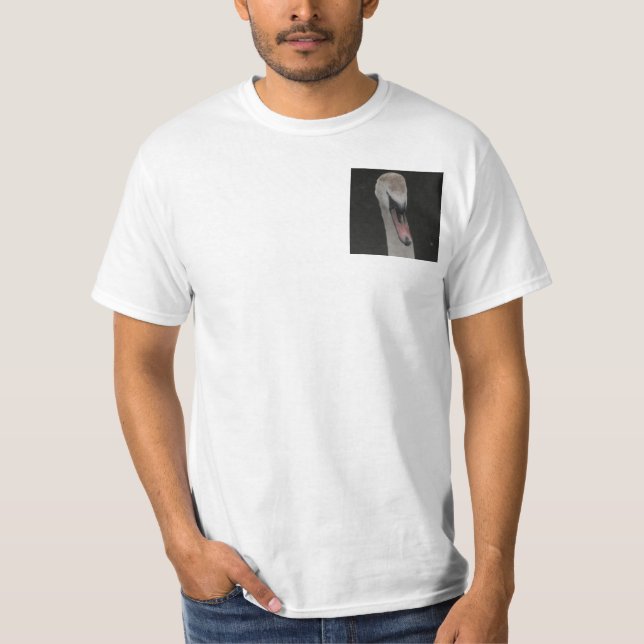 T-Shirt Baby Svan Ansikte (Framsida)